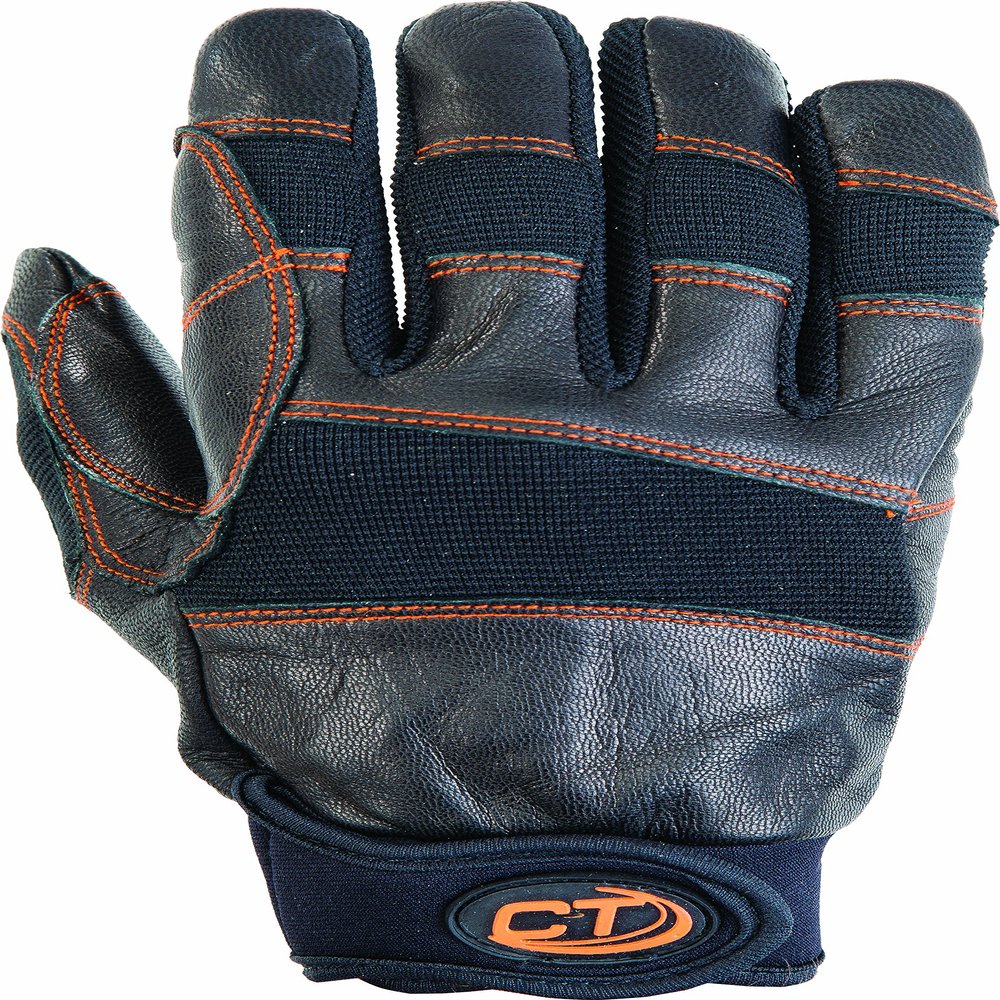 Climbing Technology ProGrip Full Finger Glove, Unisex Adult, Progrip, Black, Medium
