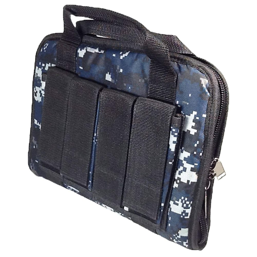 Nexpak USA 12 inch Soft Pistol Case SRB201 (DMBK (Navy Blue))
