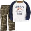 Carter's Baby Boys' 2 Piece Graphic Set - Camo - 9 Months view 1