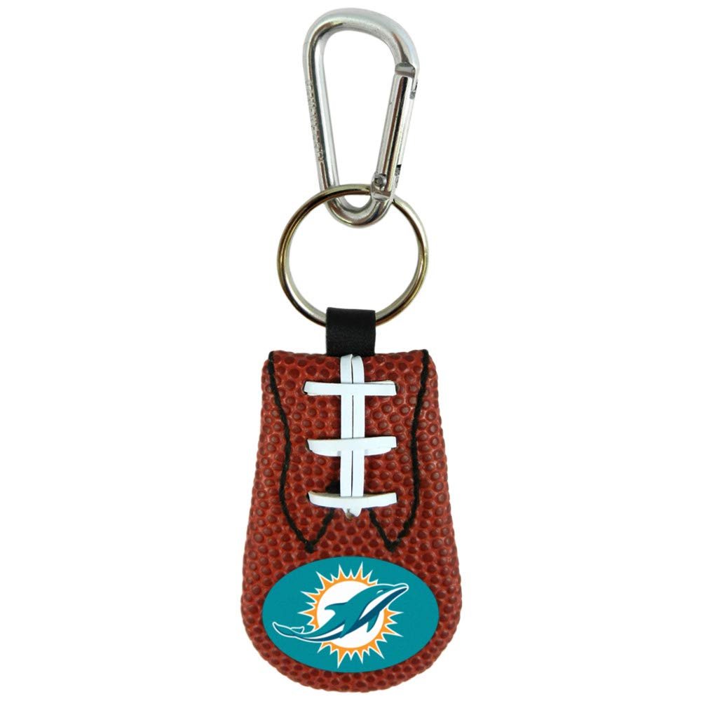 Gamewear NFL Miami Dolphins Classic Football Keychain, One Size, Black