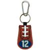 Gamewear NFL Seattle Seahawks 12 Fan Classic Football Keychain, One Size, Black view 1