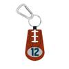 Gamewear NFL Seattle Seahawks Fan Classic Football Keychain, One Size, Black view 1
