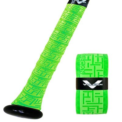 Vulcan | 0.50mm Bat Grip | Baseball/Softball | Optic Green