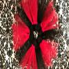 Black & Red Dog Tutu - Small view 1