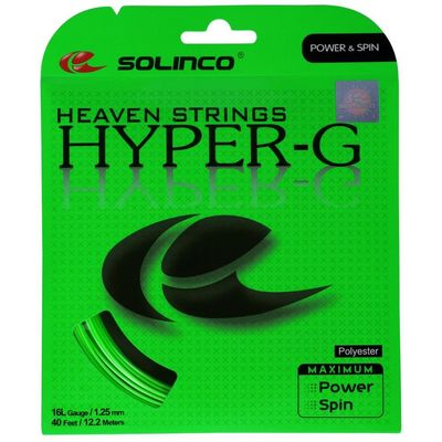 Solinco Hyper-G 16L / 1.25mm Tennis String Set