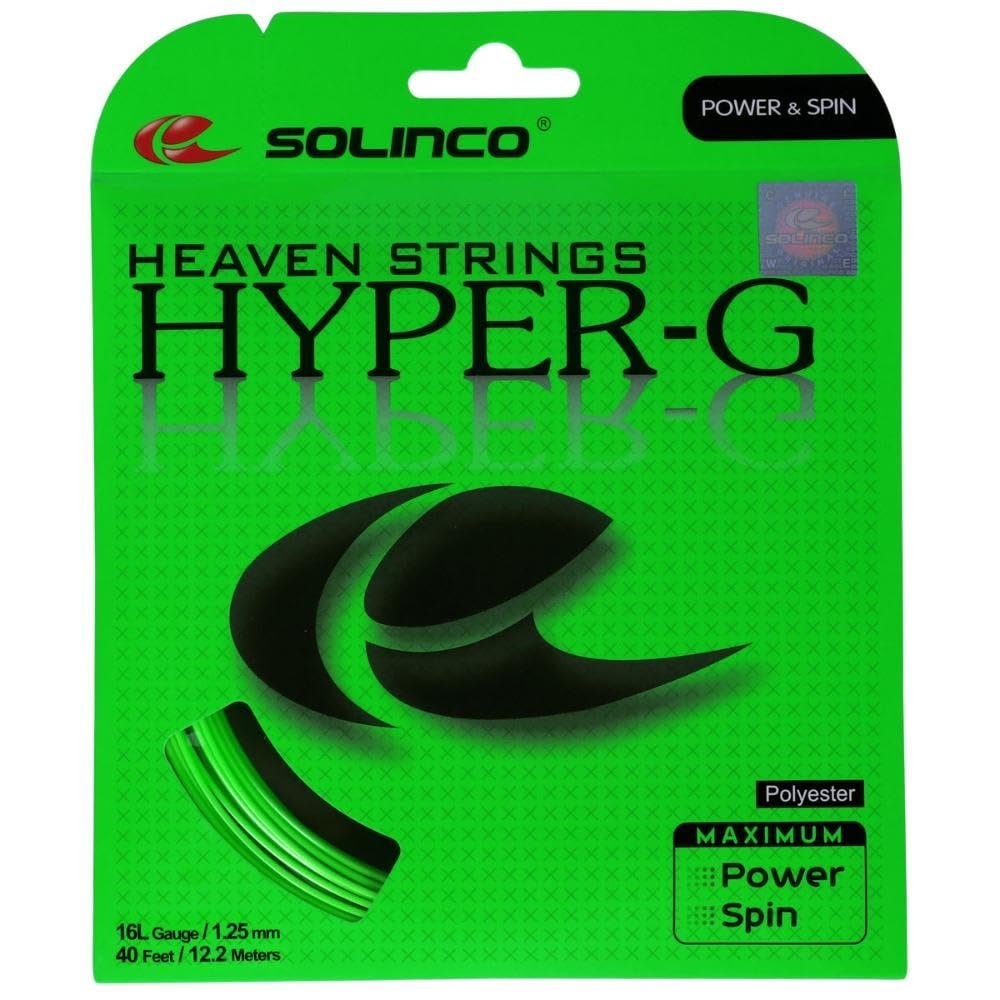 Solinco Hyper-G 16L / 1.25mm Tennis String Set