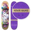 SkateXS Personalized Beginner Unicorn Girls Skateboard view 1