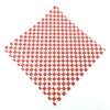 200 Sheets 12 X12" Red and White Checkered Food Picnic Basket Hamburger Paper Liners & Wrapping Tissue view 1