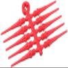 Cosmodarts Fit Point Plus Tip, Red, 50 Count view 2