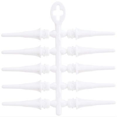 Cosmodarts Fit Point Plus Tip, White, 50 Count