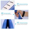 Yosoo 1 Pair of Taekwondo Double Kick Pad Target Tae Kwon Do Karate Kickboxing Training TKD Kicking Pad Practice Kick Target Training Double Face Kick Foot Pad Martial Arts Equipment view 3