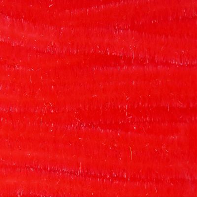 Hareline Fly Tying Ultra Chenille - Standard, Fluorescent Red