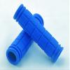 2x Comfy Non-Slip Textured Rectangular Pattern Comfy Dark Blue clingy Bike Grips Fits Many Normal BMX Trick Bikes (4.72in Long, 0.87in Hole Diameter, 1.30in Wide) view 2