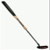 Dinger- Black Baseball Bat Putter DB02 -One Timer Head - Left view 1