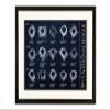 Ballpark Blueprints National League Style Print (Framed - Black, 18" x 24") view 1