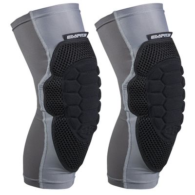 Empire Paintball Neoskin Knee Pads - Black/Grey (Youth)
