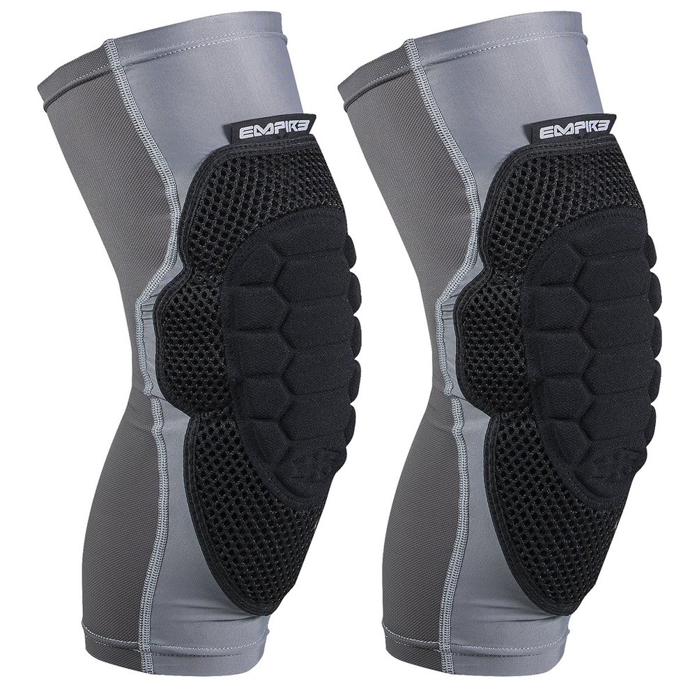 Empire Paintball Neoskin Knee Pads - Black/Grey (Youth)
