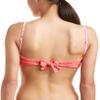 COCO RAVE Junior's Standard Over The Shoulder Bikini Top Swimsuit with Tie Back Detail, Coral, X-Small/32 D-Cup view 2