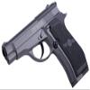 Crosman PFM16 CO2-Powered Full Metal BB Air Pistol, Silver view 4