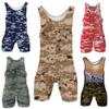 4 Time All American Sublimated Wrestling Singlet  Stitched & Durable Mens Singlet  Singlet for Wrestling, MMA & Powerlifting Wrestling Singlet Youth Boys (Camo Desert, XL 191-220 lbs.) view 1