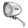 XLC Unisex  Adult's CL-D04 LED Dynamo Headlight, Silver, Standard Size view 2
