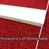 Premium 10 Feet X 3 Feet Softball Pitching Mat in Clay Color view 2