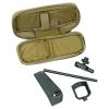 Rotating Vane Mount & Tactical MOLLE Carry Case, HST Series, Berry Compliant for Kestrel 5000 Series Tan view 2