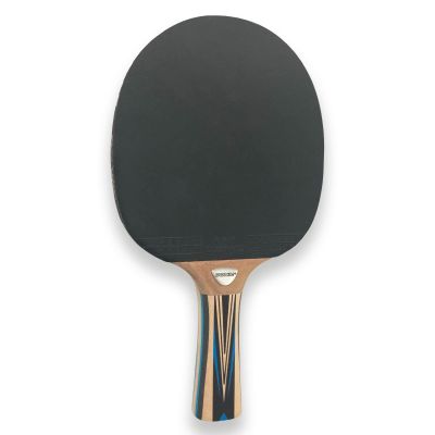 Donic-Schildkrt Top Team 700 Table Tennis Racket, AVS Handle, 1.8 mm Sponge, 3 Star Donic Pad - ITTF