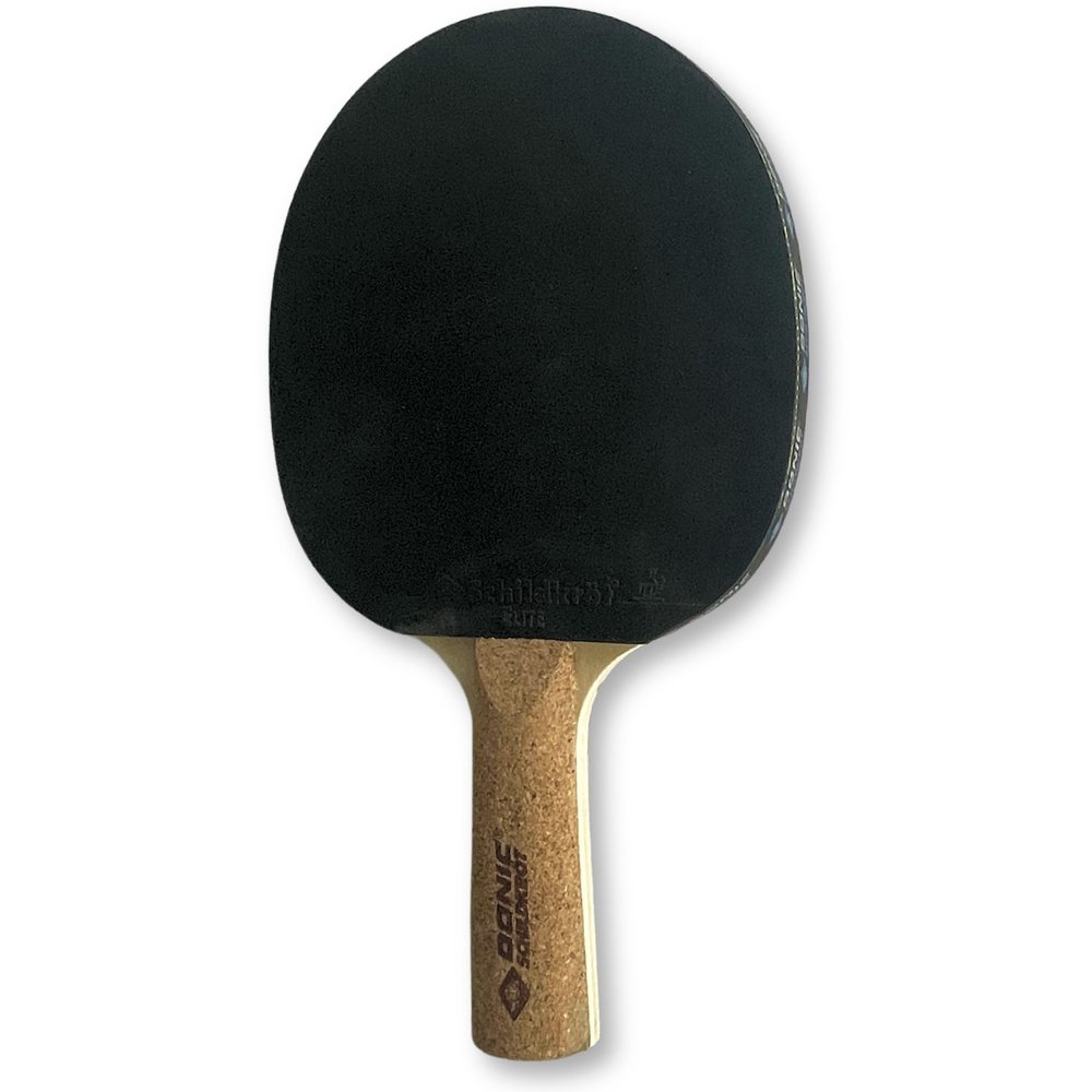 Donic-Schildkrt Persson 500 Table Tennis Bat, Cork Handle, 1.6 mm Sponge, Elite Pad - ITTF, 728451
