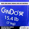 CanDo Molded Dual-Handle Medicine Ball for Strength Training, Core Workouts, Warmups, Cardio, and Plyometrics with Handles for Home and Clinic Use view 4