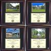 Miami Diploma Frame - Photo Option #2 - Cherry Frame view 1
