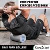 CanDo-30-2500 Plus Foam Roller, 6" X 36", Round view 3