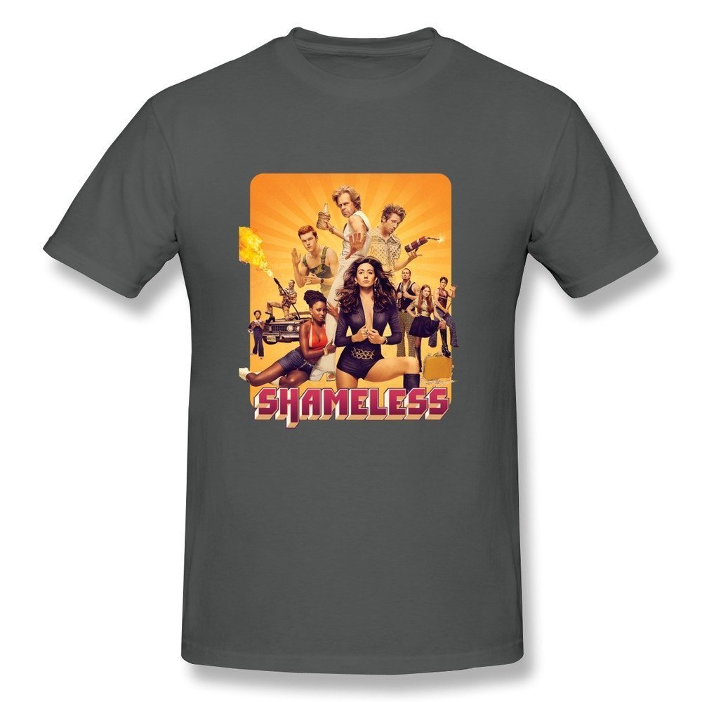 FEDNS Men's Shameless Season 6 Poster T Shirt XL