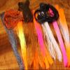 Hareline Micro Silicone Legs Barred Pumpkin view 1