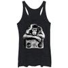 Lost Gods Chimp Beat Women's Racerback Tank Top, Black Heather, X-Large view 2