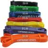 Contraband Sports 7419 41in Loop Elastic Resistance Bands, Weight Lifting Bands, Powerlifting Bands, Pullup Assistance Bands, and Yoga Stretch Bands - Gym, Home, or Travel (#3 Red, 41 inch) view 1