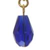 BETRESH gold plated cobalt blue ab crystal glass clip on earrings view 2