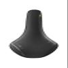 Fizik Antares 00 Saddle with 7x9 Braided Rails, Black view 1