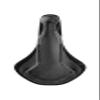 Fizik Antares 00 Saddle with 7x9 Braided Rails, Black view 2