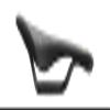 Fizik Antares 00 Saddle with 7x9 Braided Rails, Black view 3