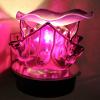 Electric Oil Warmer Tart Burner, Plug in Nigthlight with Dimmer (Purple) Color: Purple, Model: , Home & Outdoor Store view 3