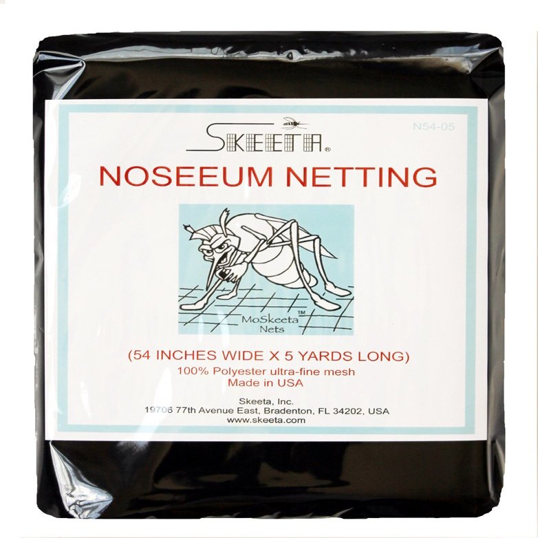 Skeeta No-see-um Netting 54 Wide X 5 Yards - Black, Model: N54-05-1 , Home & Outdoor Store
