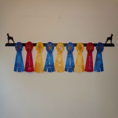 Showoff award racks - Dogs (Wall Mount, Boxer)