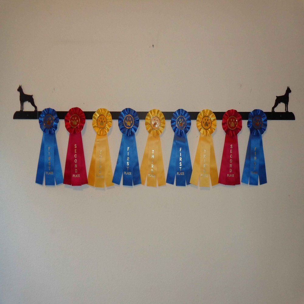 Showoff award racks - Dogs (Wall Mount, Boxer)