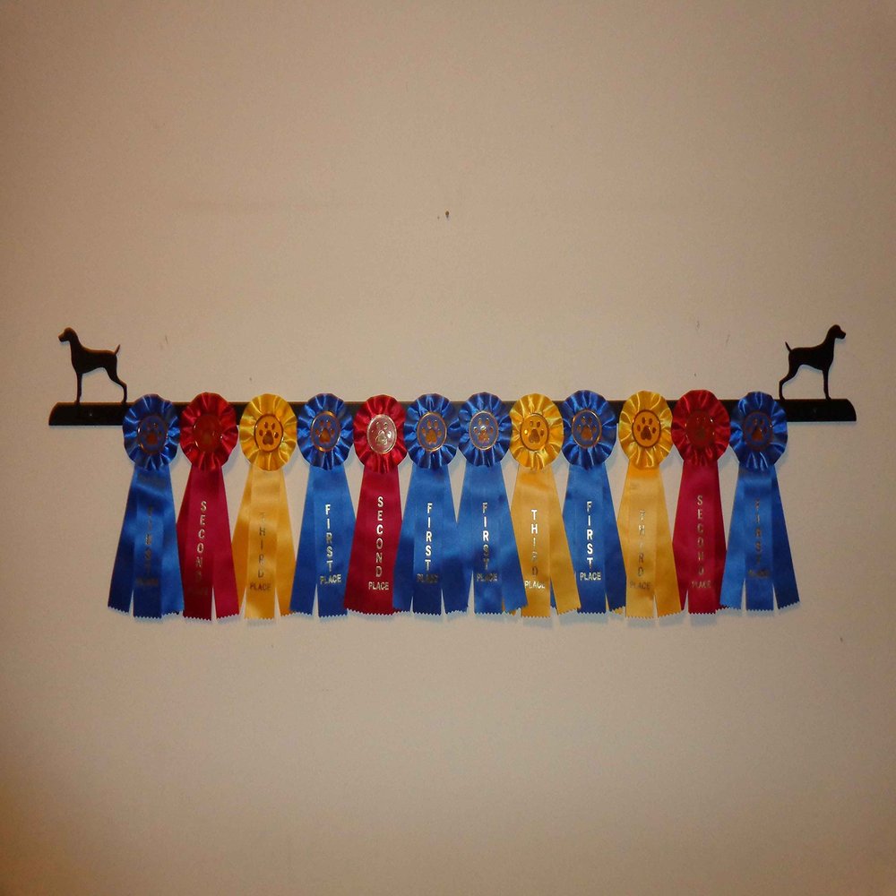 Showoff award racks - Dogs (Wall Mount, Weimaraner)