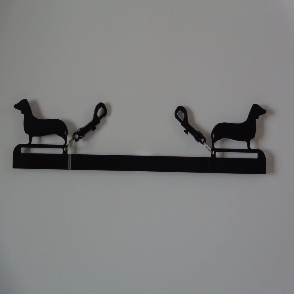 Showoff award racks - Dogs (Wall Mount, Dachshund)