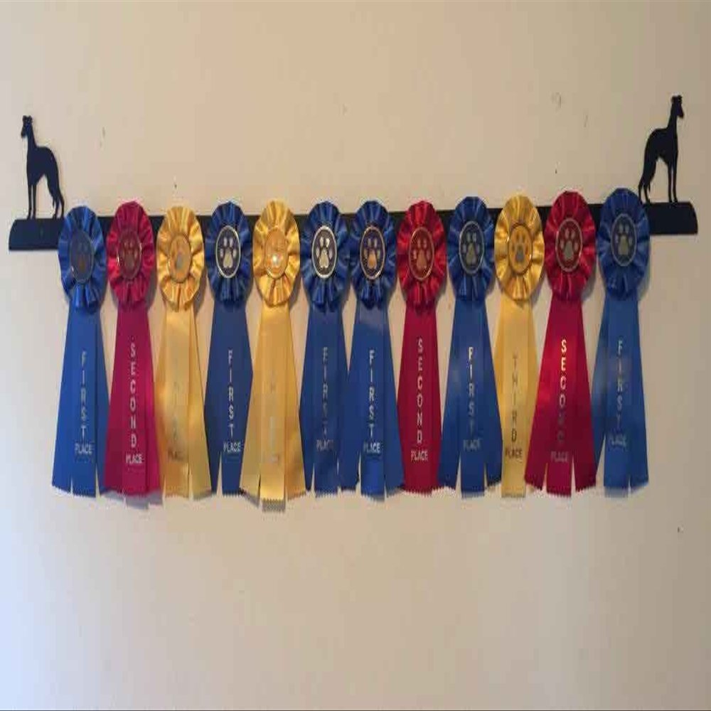 Showoff award racks - Dogs (Wall Mount, Whippet)