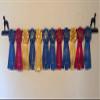 Showoff award racks - Dogs (Wall Mount, Whippet) view 1