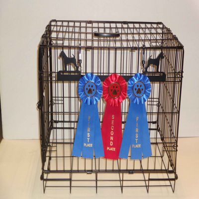 Showoff award racks - Dogs (Crate Mount, Airedale)