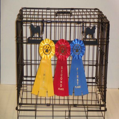 Showoff award racks - Dogs (Crate Mount, Samoyed)